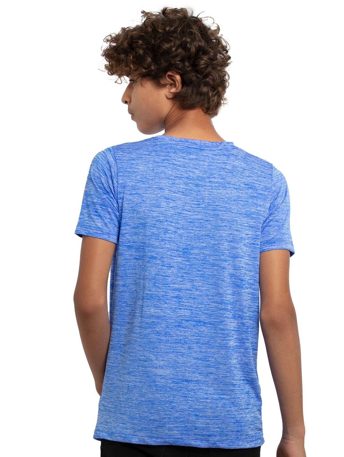 boys solid short sleeve regular fit t-shirt - 22070925 -  Standard Image - 2
