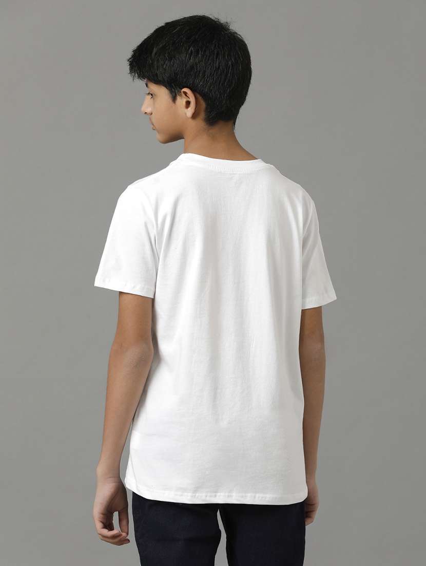 boys printed short sleeve regular fit t-shirt - 22070931 - Standard Image - 2