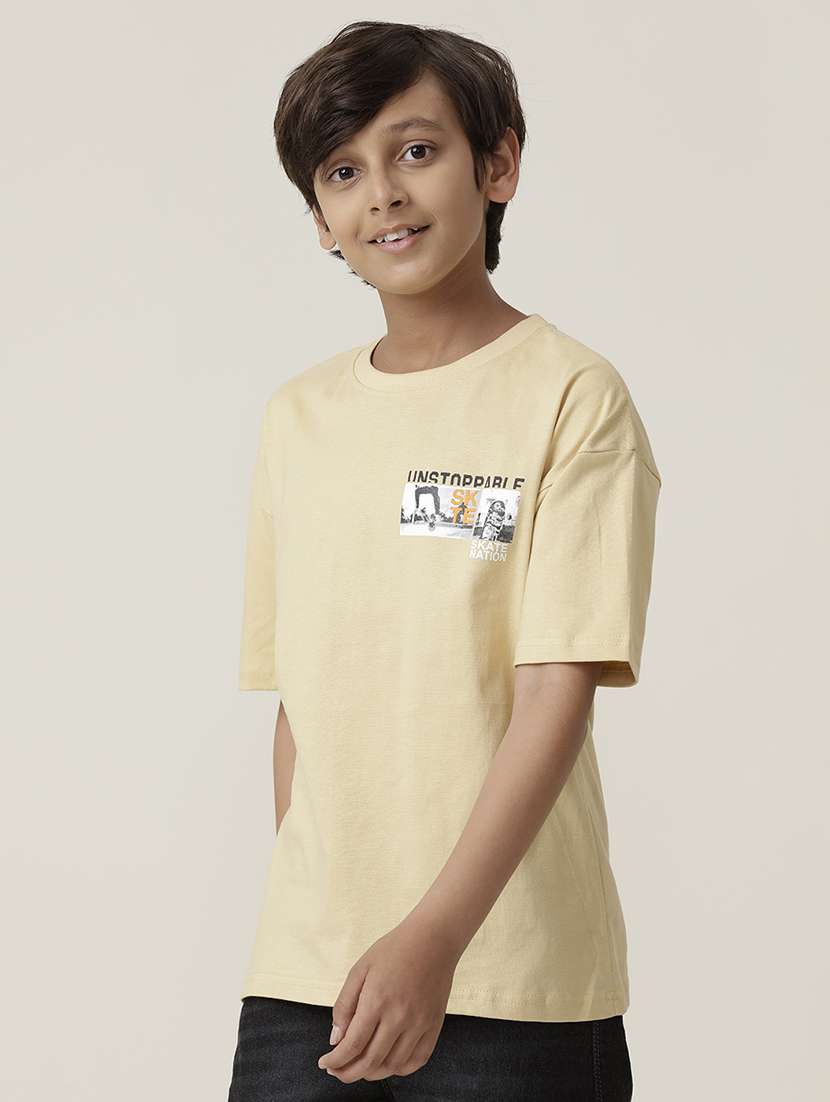 boys printed short sleeve regular fit t-shirt - 22070941 -  Standard Image - 2