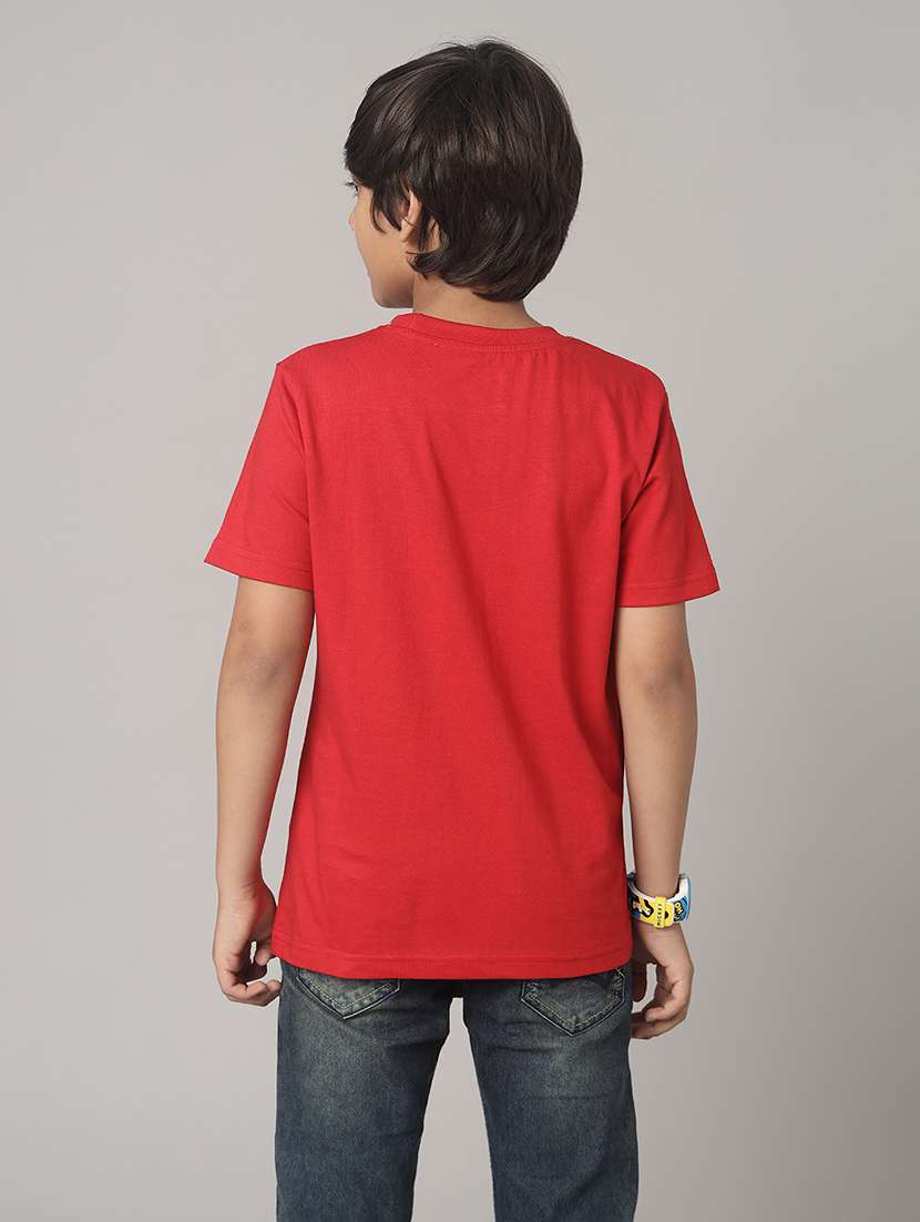 boys printed short sleeve regular fit t-shirt - 22070943 -  Standard Image - 2