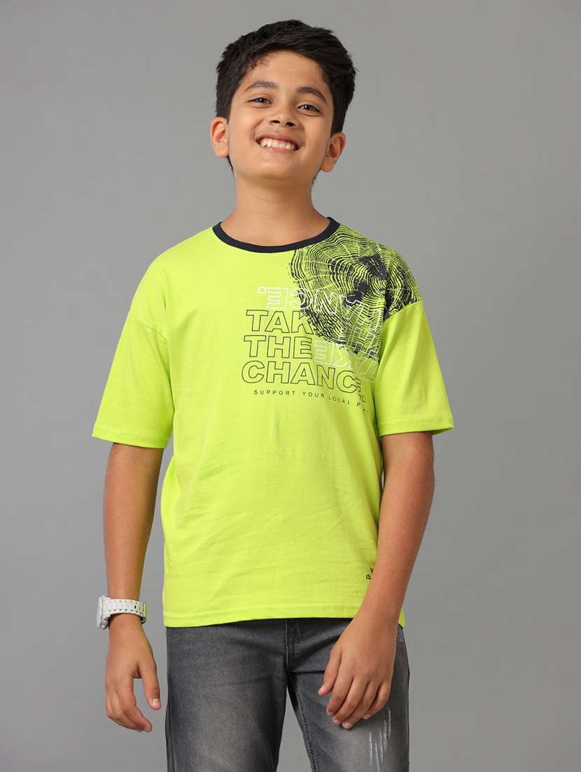 boys printed short sleeve regular fit t-shirt - 22070948 - Standard Image - 2