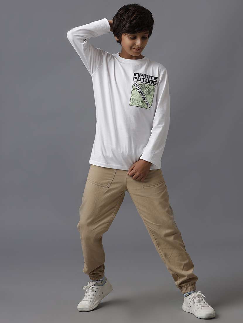 boys printed long sleeve regular fit t-shirt - 22070949 -  Standard Image - 2
