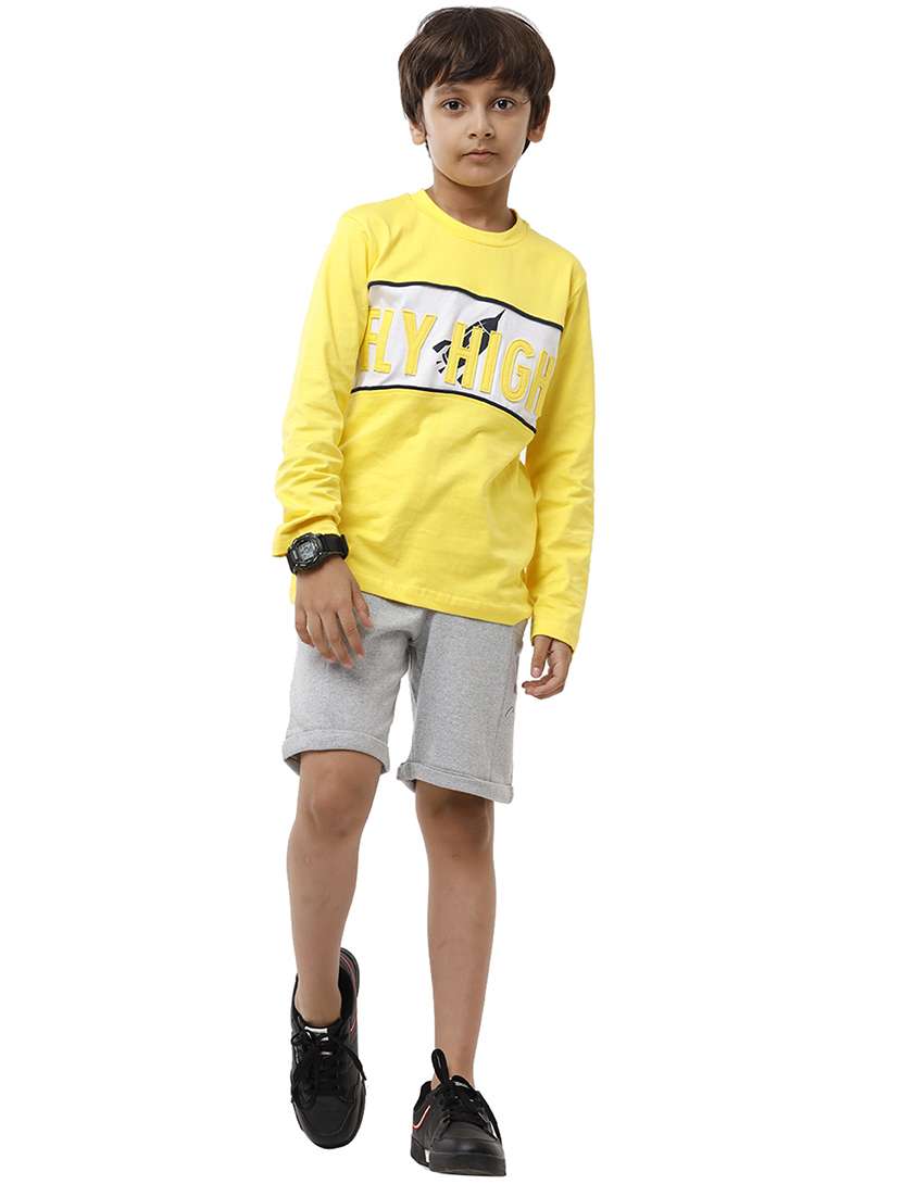 boys printed long sleeve regular fit t-shirt - 22070958 -  Standard Image - 2