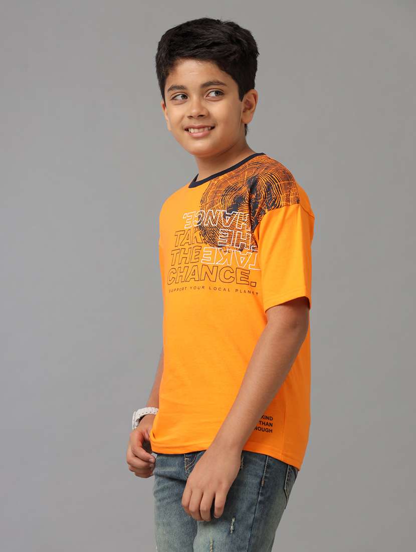 boys printed short sleeve regular fit t-shirt - 22070979 - Standard Image - 2