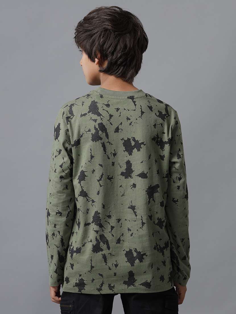 boys printed long sleeve regular fit t-shirt - 22070981 -  Standard Image - 2