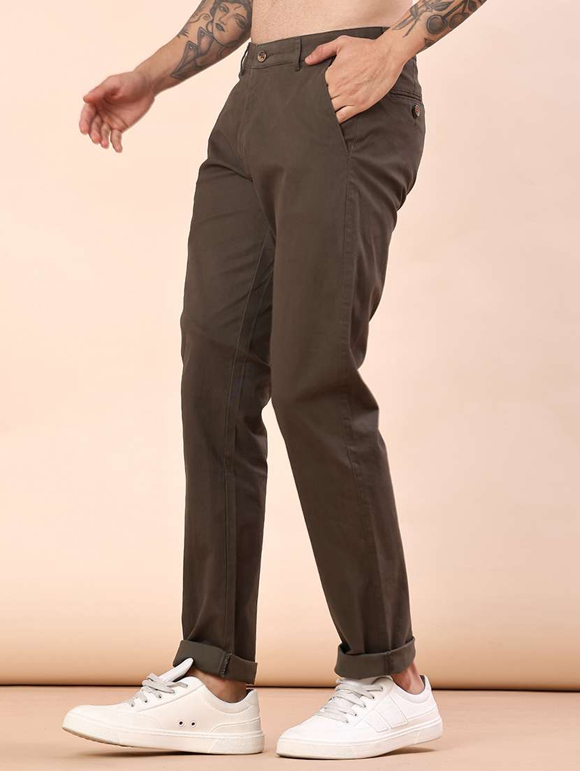 men sold mid rise casual chino - 22071696 -  Standard Image - 2