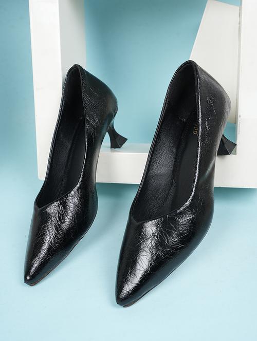 women black slip on pump - 22072139 - Standard Image - 0