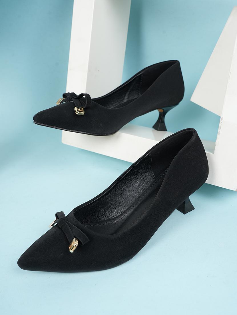women black slip on pump - 22072148 - Zoom Image - 0