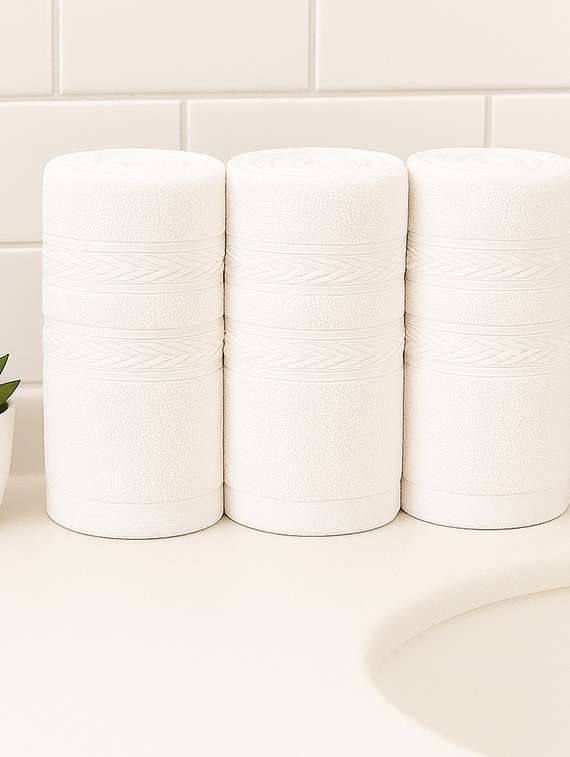 dolla pack of 3 soft high absorben & comfortable hand towel  - 22073874 -  Standard Image - 2