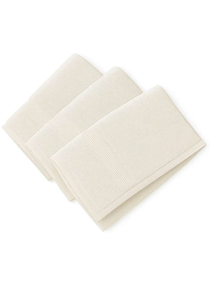 dollar 100% cotton soft, high absorben & comfortable face towel 30 x 30 cm face towel (pack of 3) - 22073903 -  Standard Image - 2