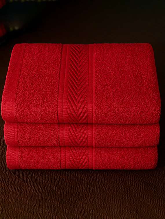 dollar 100% cotton soft, high absorben & comfortable face towel 30 x 30 cm face towel (pack of 3) - 22073909 -  Standard Image - 2