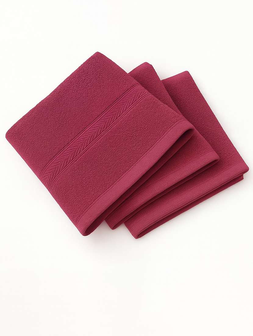 dollar 100% cotton soft, high absorben & comfortable face towel 30 x 30 cm face towel (pack of 6) - 22073921 - Standard Image - 2