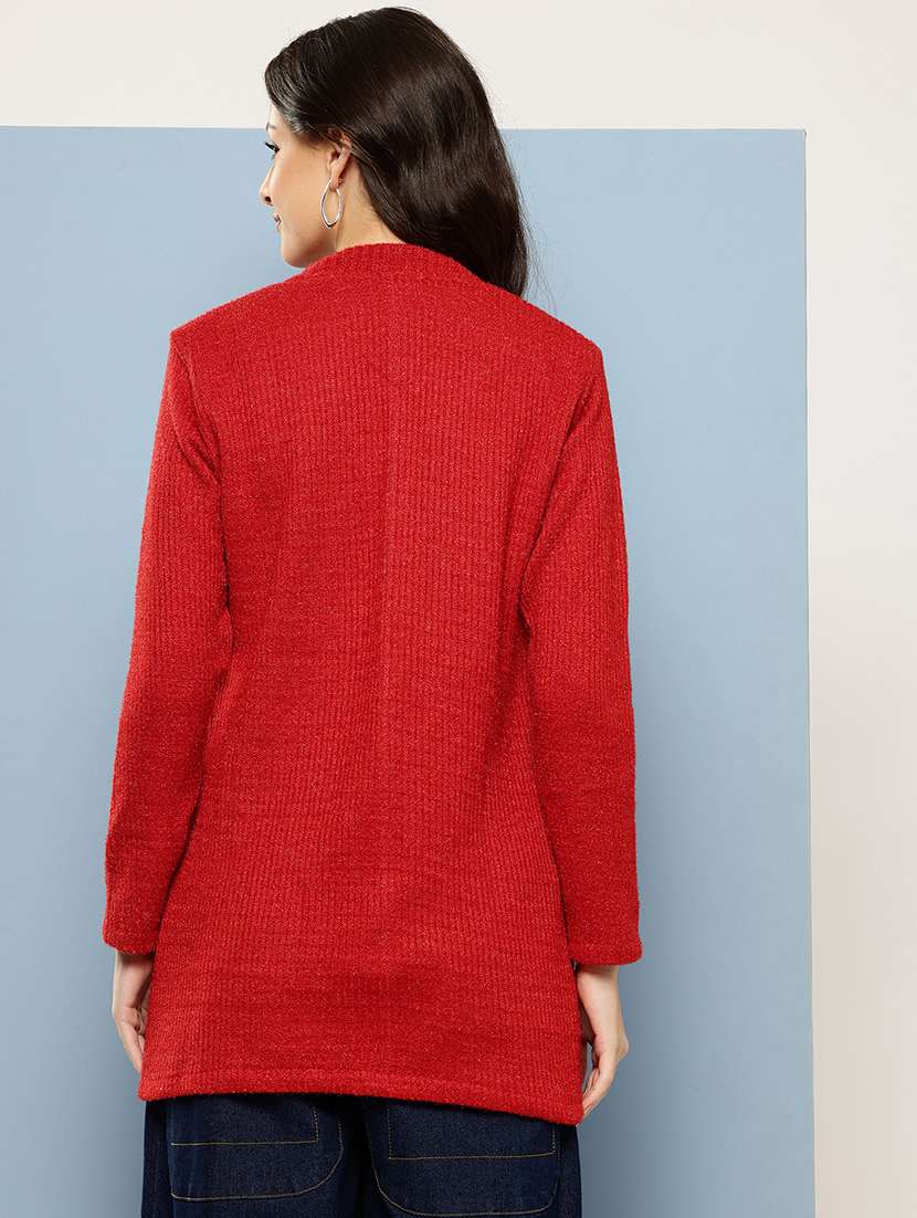 women self desiged long sleeve cardigan - 22074078 -  Standard Image - 2