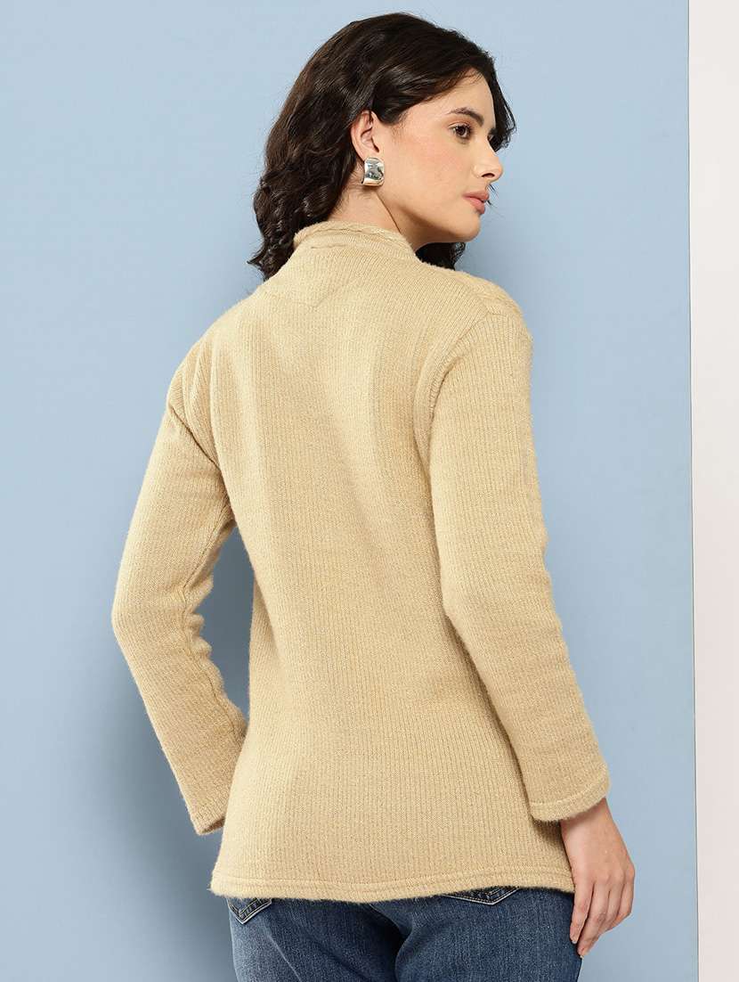 women self desiged long sleeve cardigan - 22074087 -  Standard Image - 2