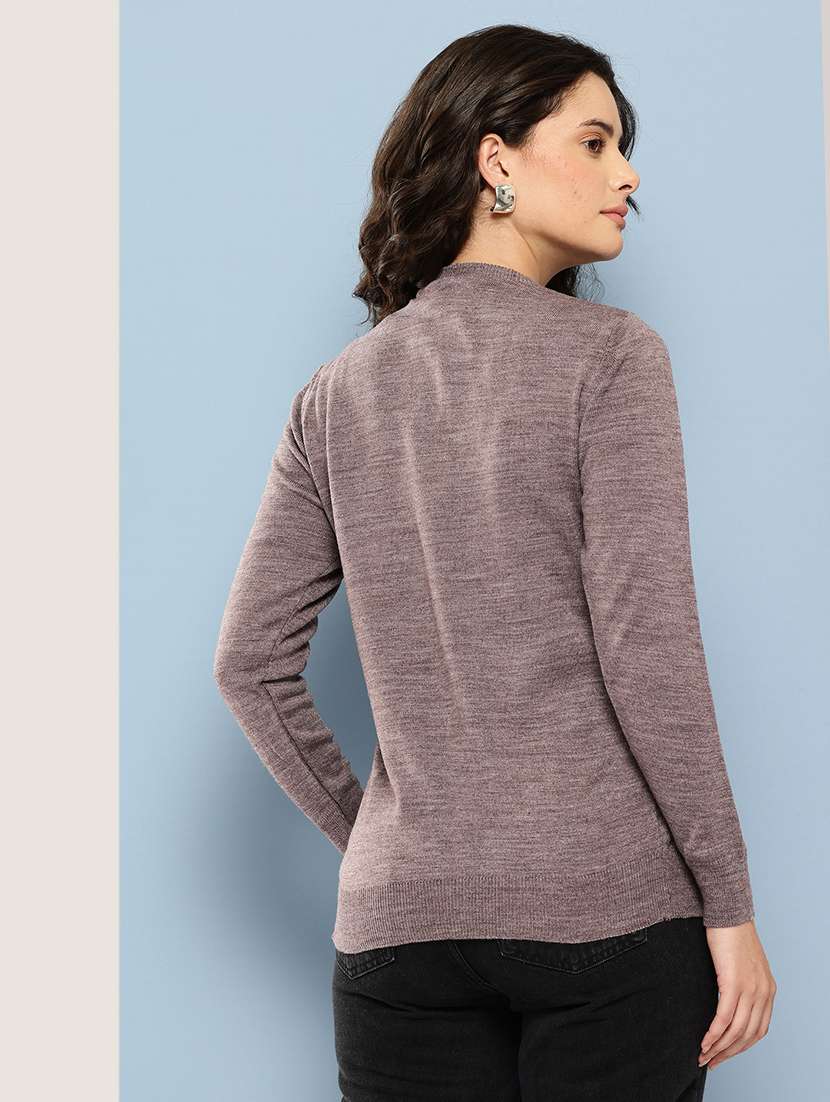 women solid long sleeve cardigan - 22074092 -  Standard Image - 2