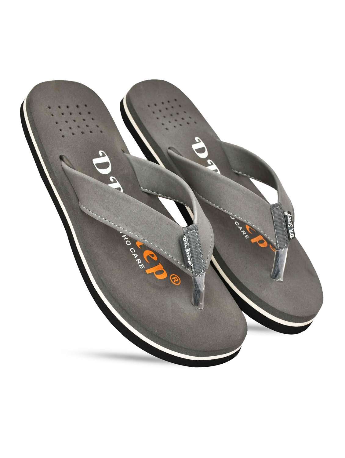 men grey slip on flip flop - 22074106 - Standard Image - 2