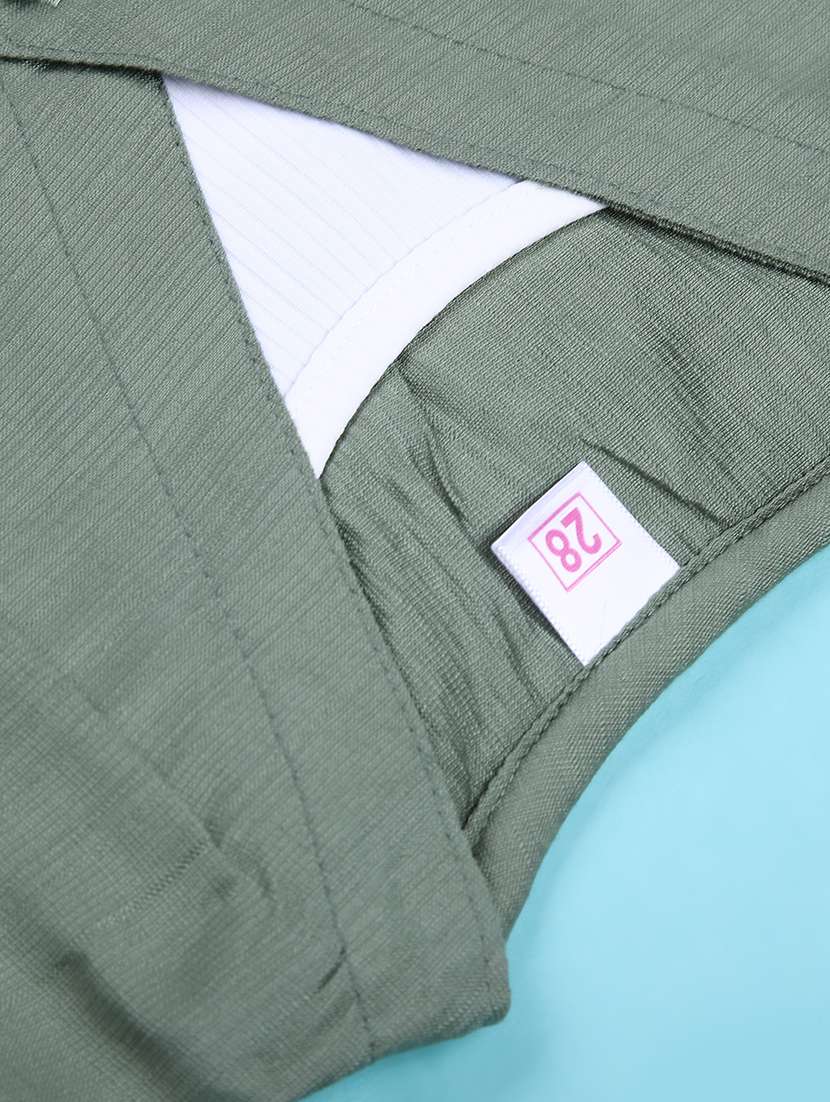 girls solid with work puff sleeve top - 22074873 -  Standard Image - 2