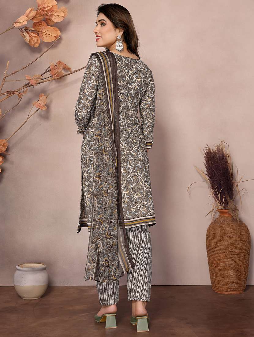 women printed unstitched suit set - 22075586 -  Standard Image - 2