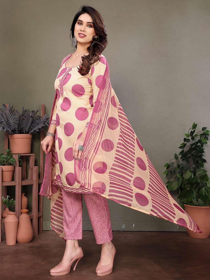 women printed unstitched suit set - 22075592 -  Standard Image - 2