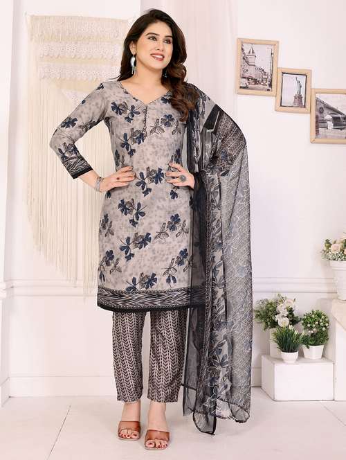 Buy winter dress material below 500 in India @ Limeroad