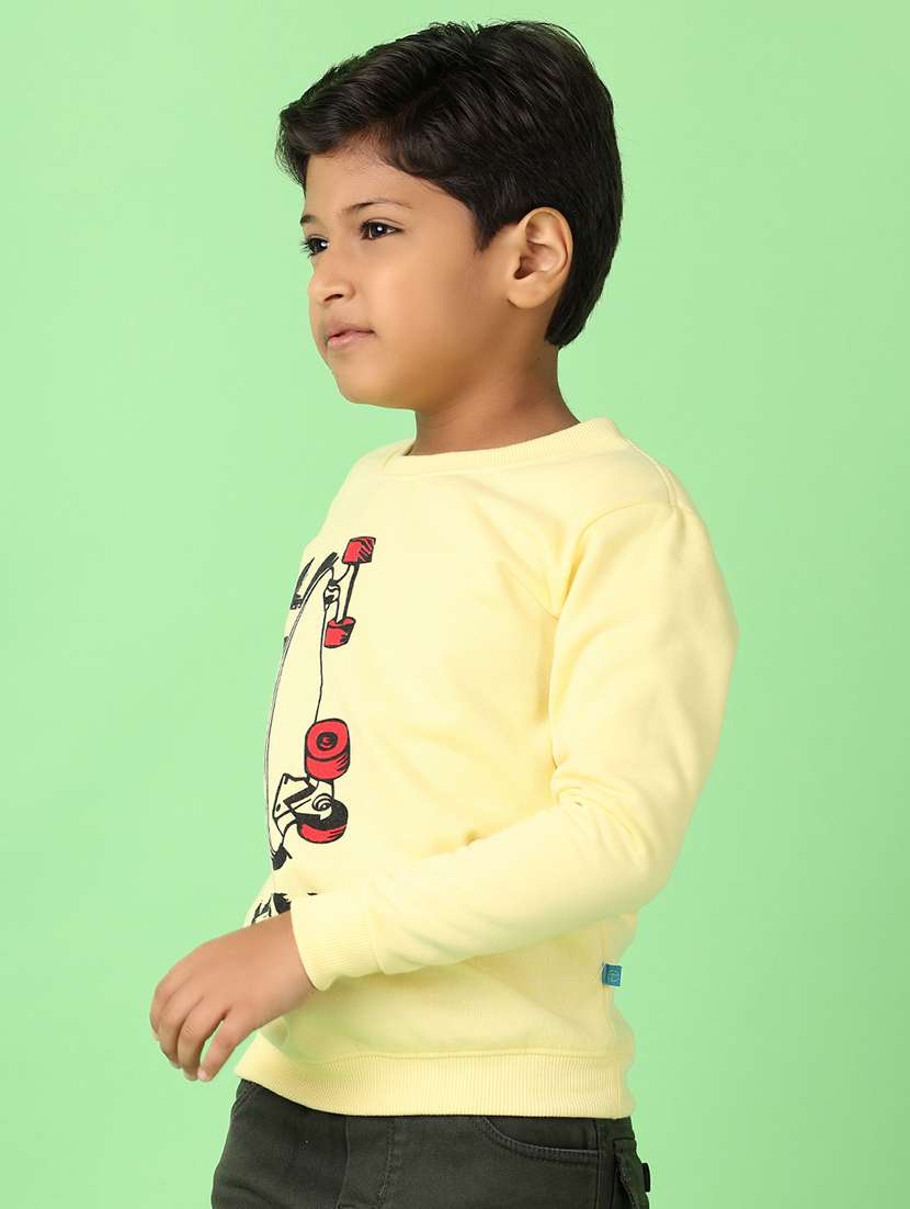 boys printed long sleeve sweatshirt - 22077734 -  Standard Image - 2