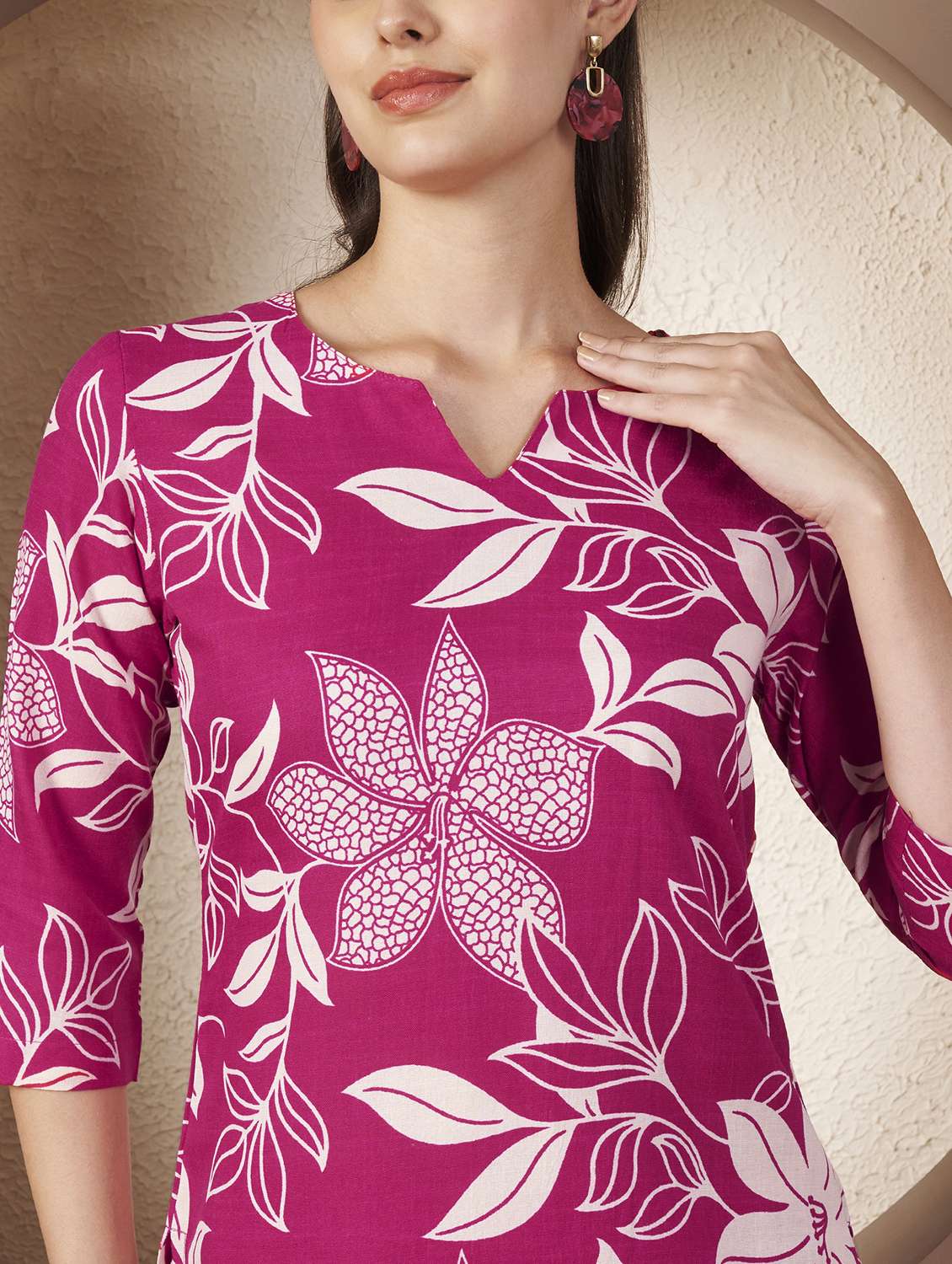 women floral print top and trouser co-ord set - 22077823 -  Standard Image - 7
