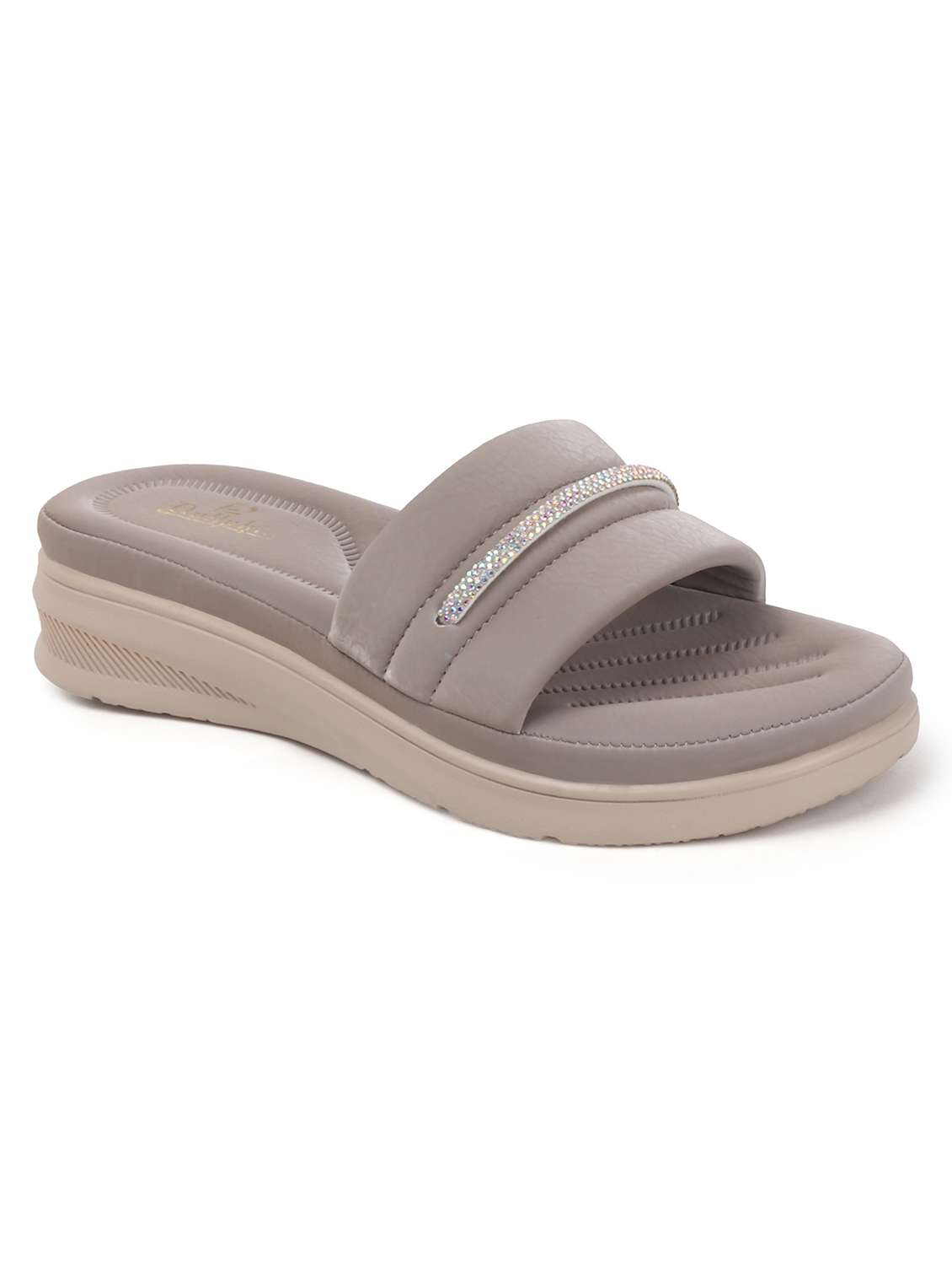 women grey slip on wedge - 22078281 - Standard Image - 2
