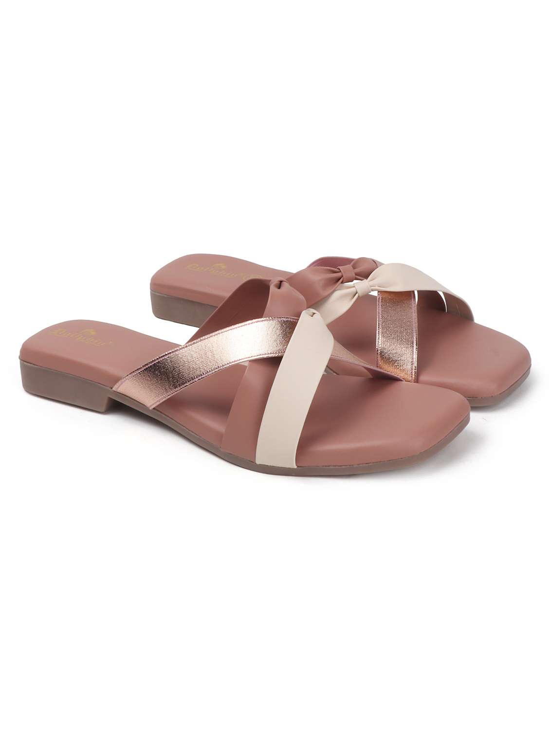 women solid slip on flats - 22078294 -  Standard Image - 2