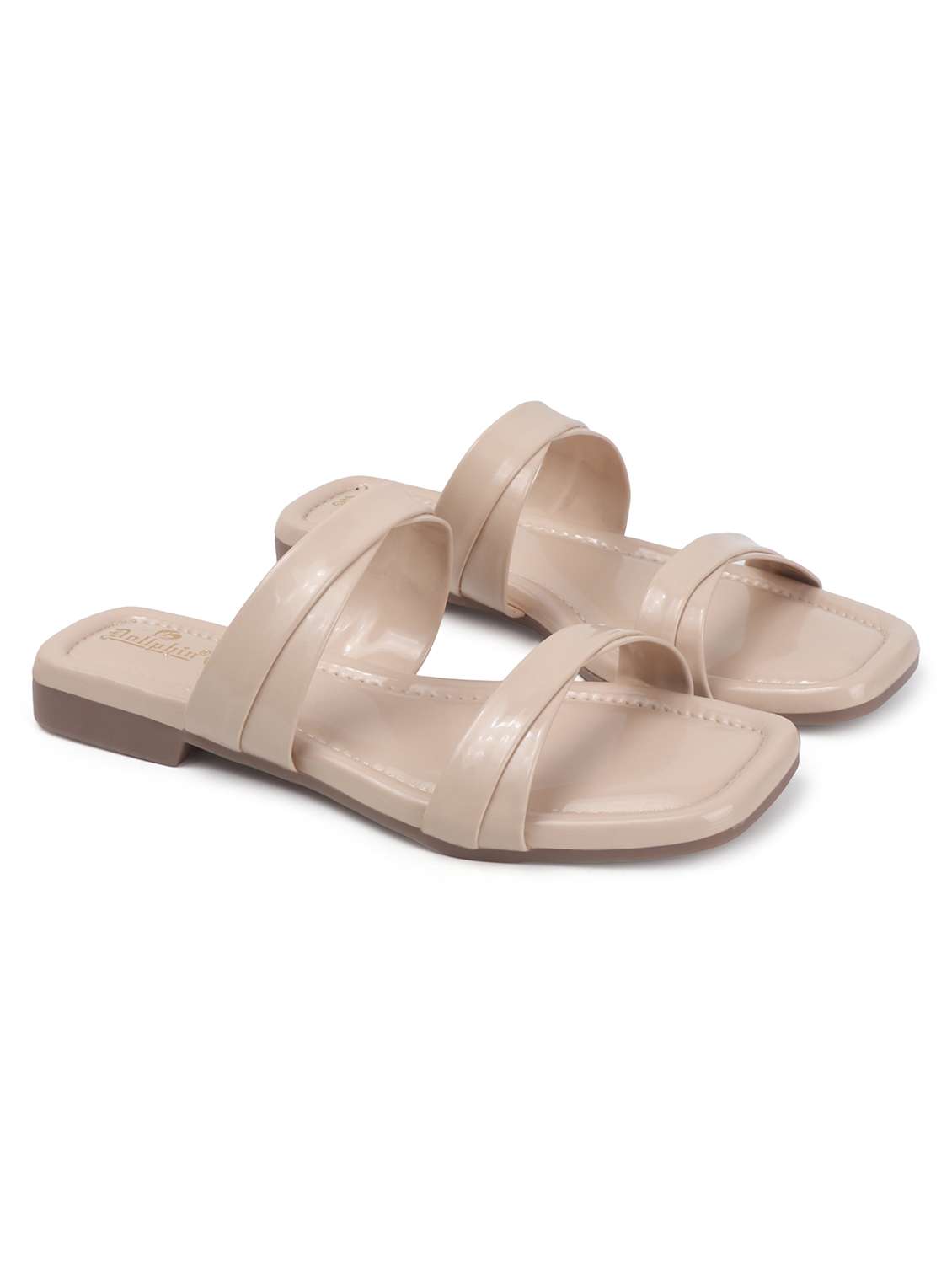 women solid slip on flats - 22078297 - Standard Image - 2