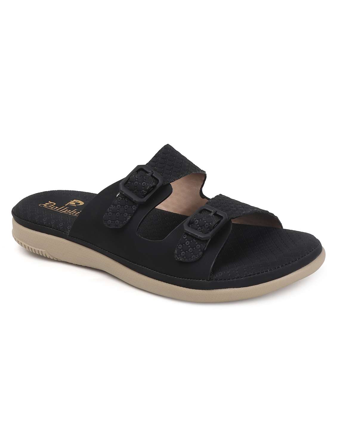 women solid slip on flats - 22078305 - Standard Image - 2