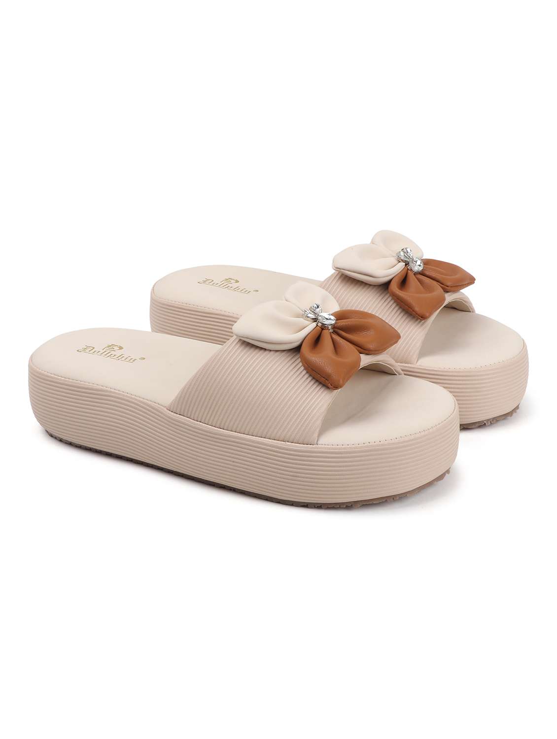women solid slip on wedges - 22078317 - Standard Image - 2