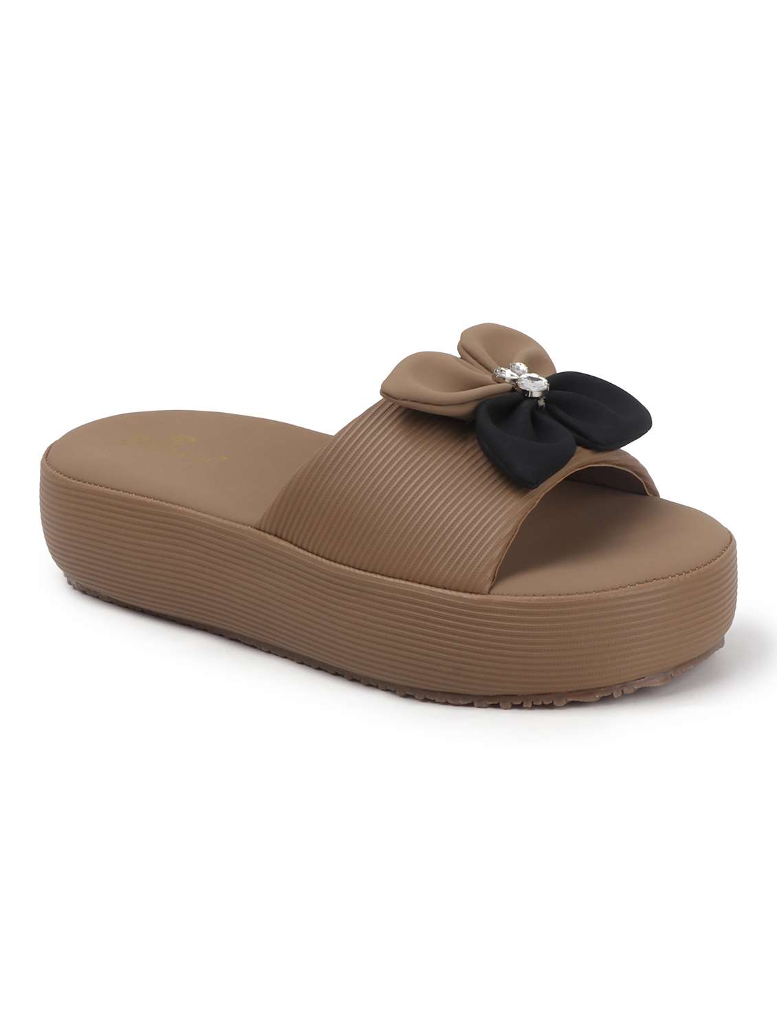 women solid slip on wedges - 22078318 - Standard Image - 2