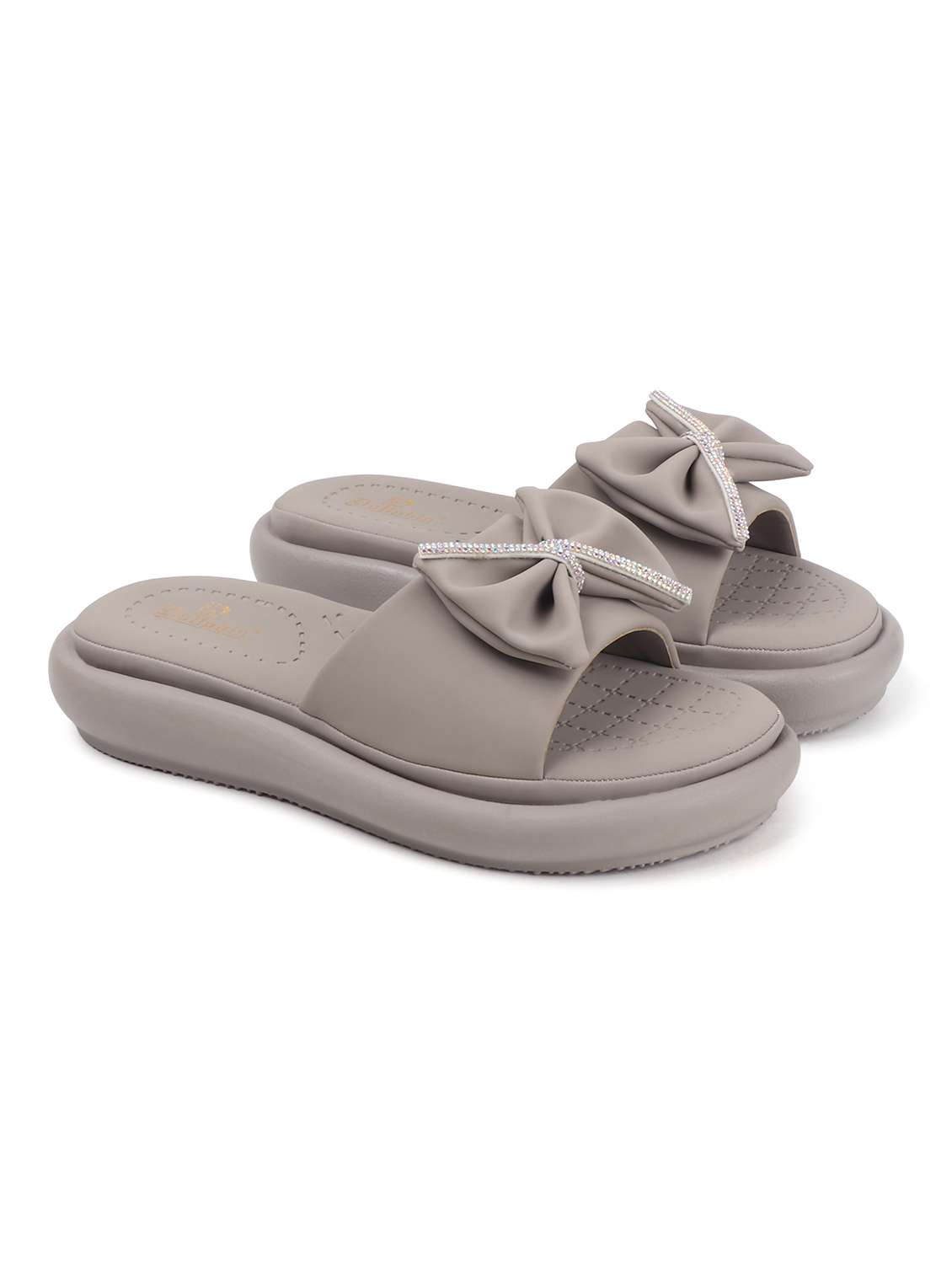 women solid slip on wedges - 22078322 - Standard Image - 2