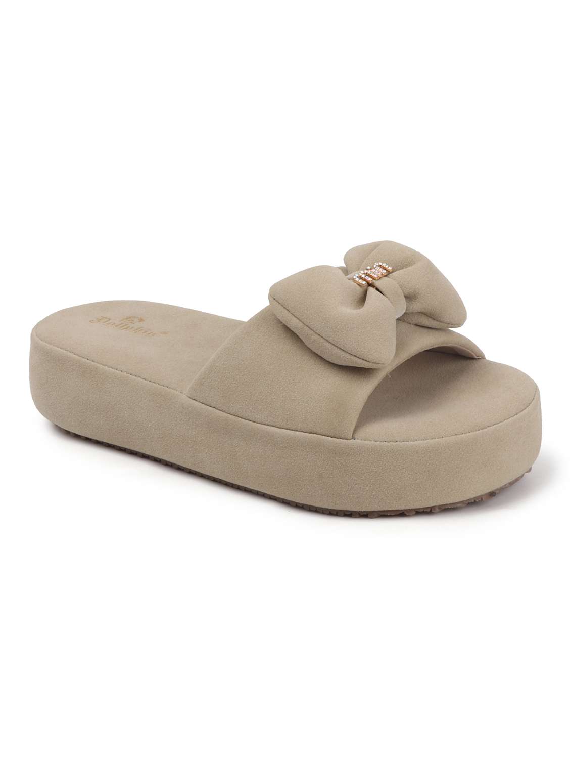 women solid slip on wedges - 22078327 - Standard Image - 2