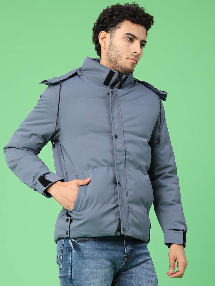 men solid long sleeve bomber jacket - 22078957 -  Standard Image - 2