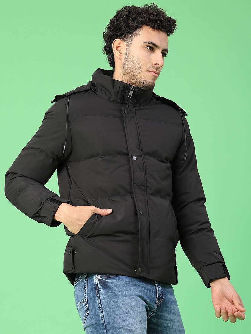 men solid long sleeve bomber jacket - 22078958 -  Standard Image - 2
