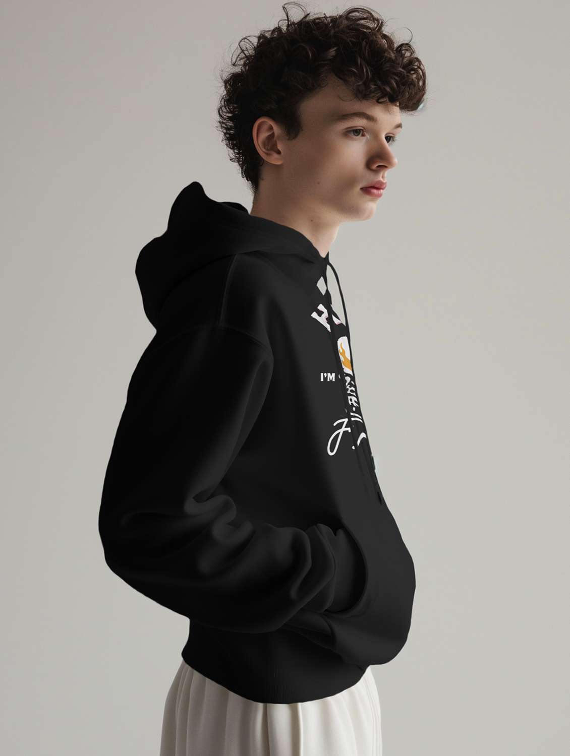 men front print long sleeve sweatshirt - 22079145 -  Standard Image - 2