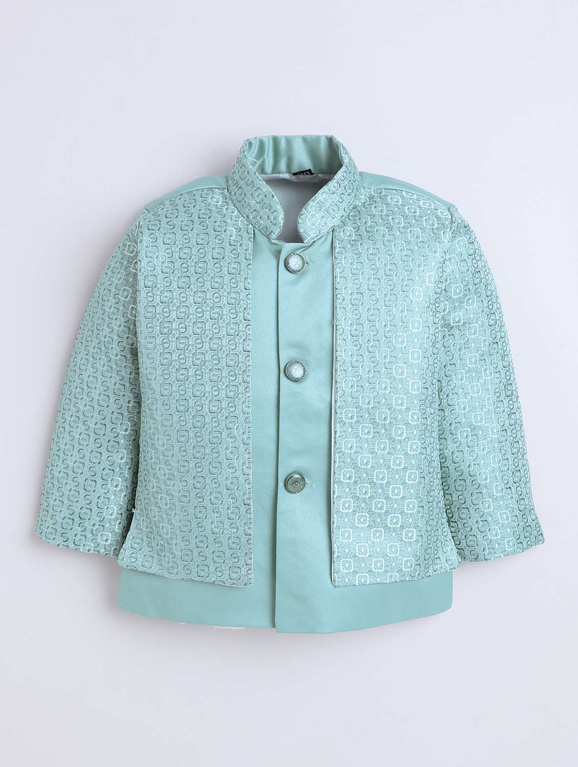 boys self designed sherwani set - 22079208 -  Standard Image - 2