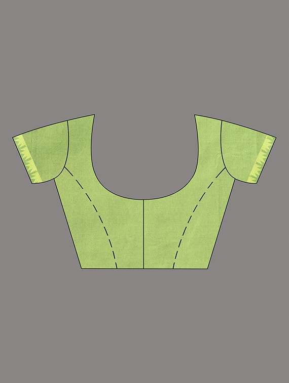 women self design handloom saree with blouse - 22079305 -  Standard Image - 7