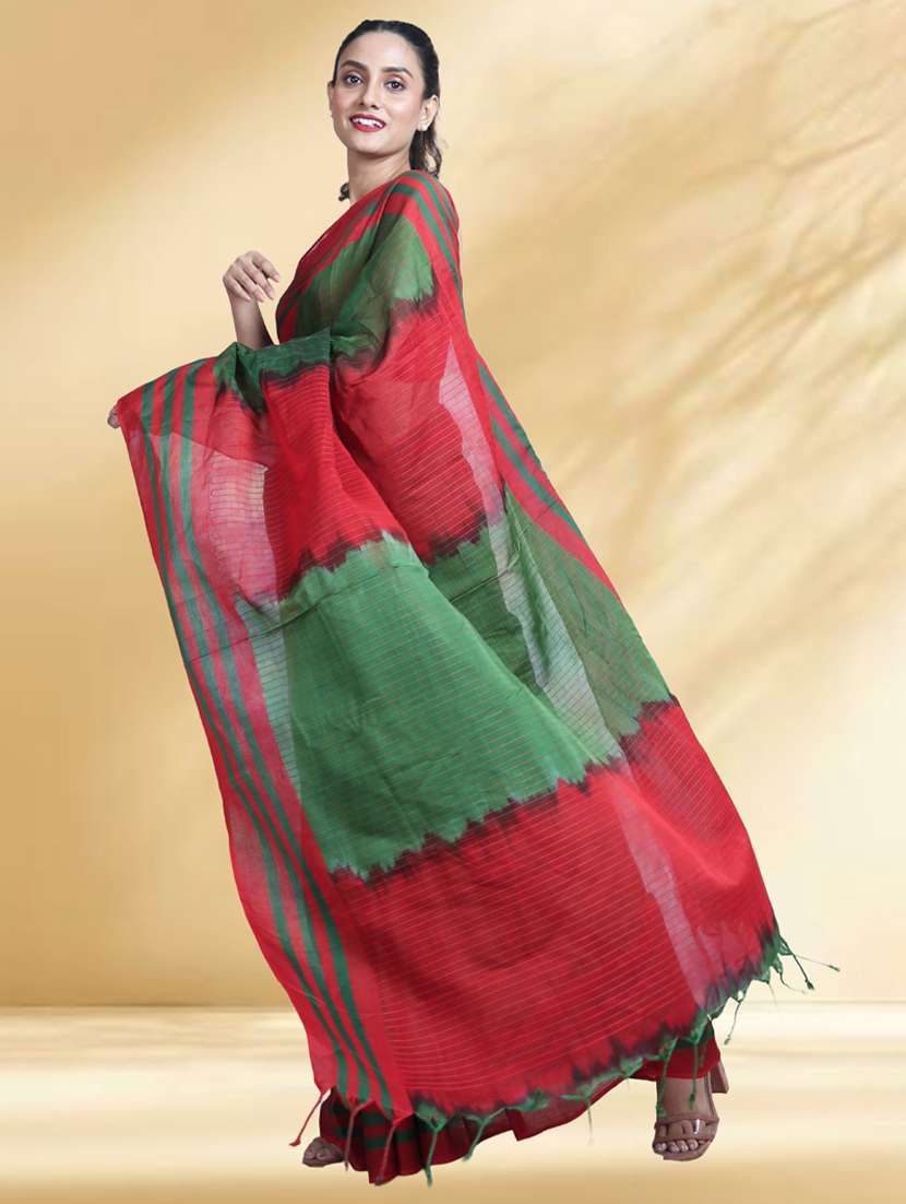 women self design handloom saree - 22079365 - Standard Image - 2