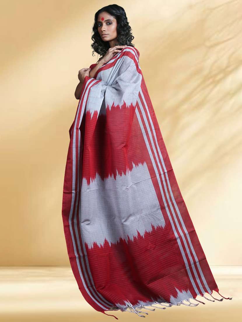 women self design handloom saree - 22079368 -  Standard Image - 2