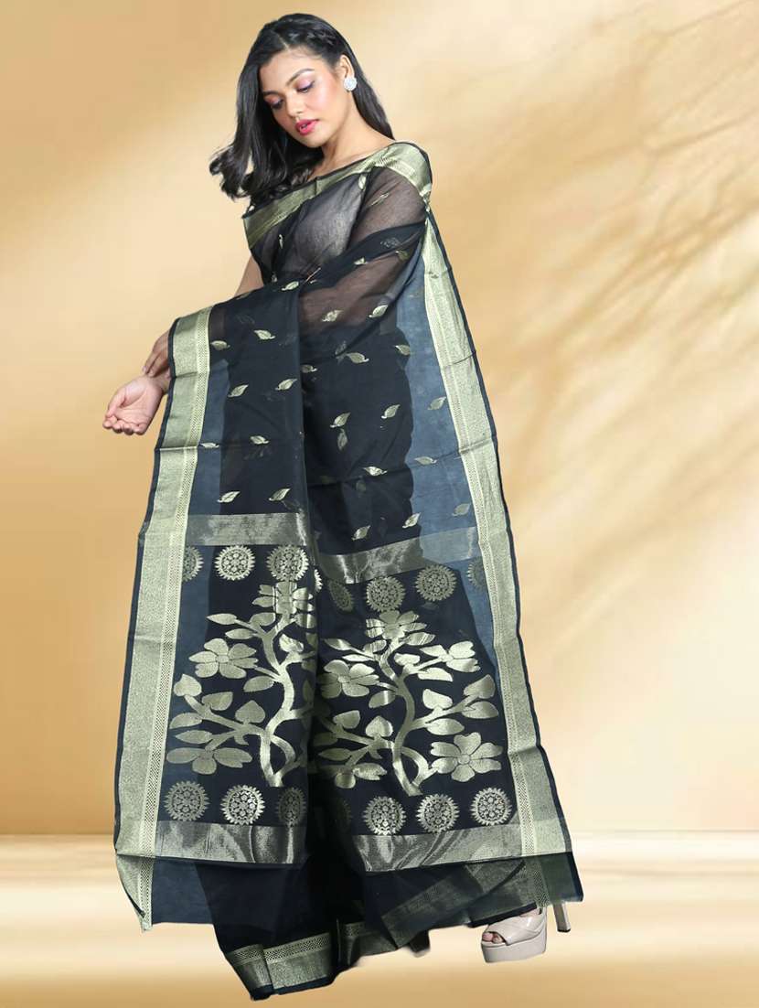 women self design jamdani saree - 22079373 -  Standard Image - 2