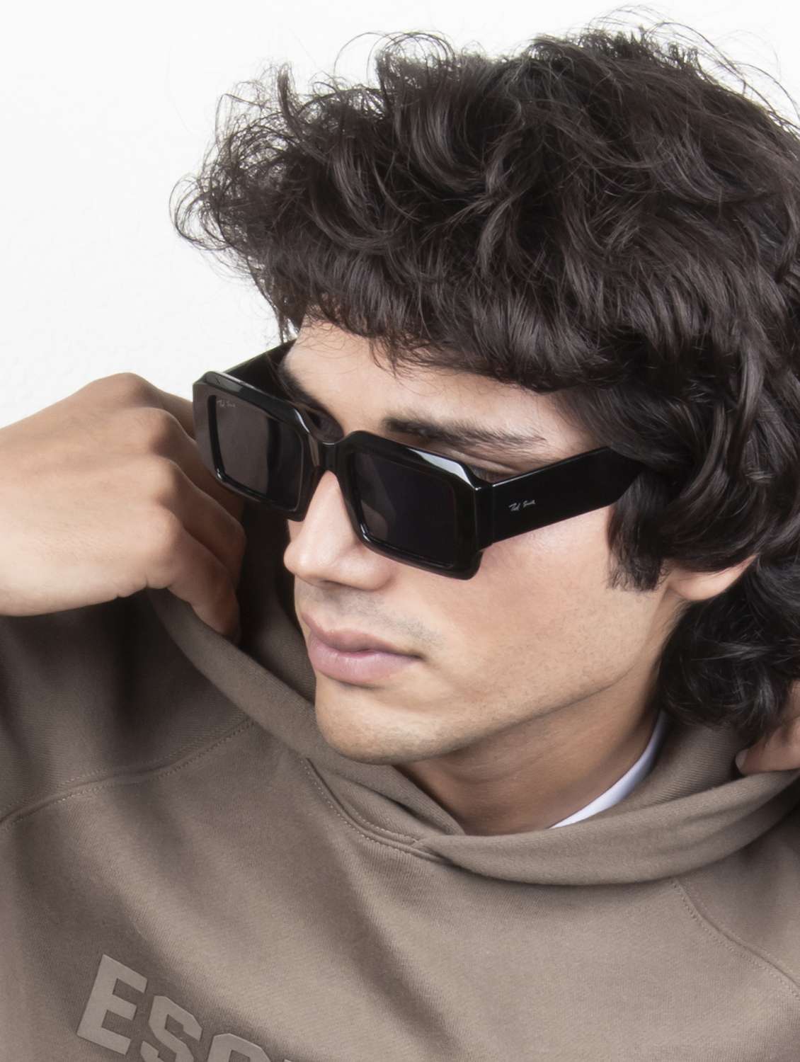 ted smith eyewear unisex |  full rim square stylish sunglasses |  uv protected | for men and women - 22079433 -  Standard Image - 2