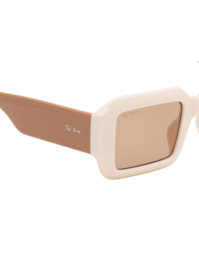 ted smith eyewear unisex |  full rim square stylish sunglasses |  uv protected | for men and women - 22079434 -  Standard Image - 7