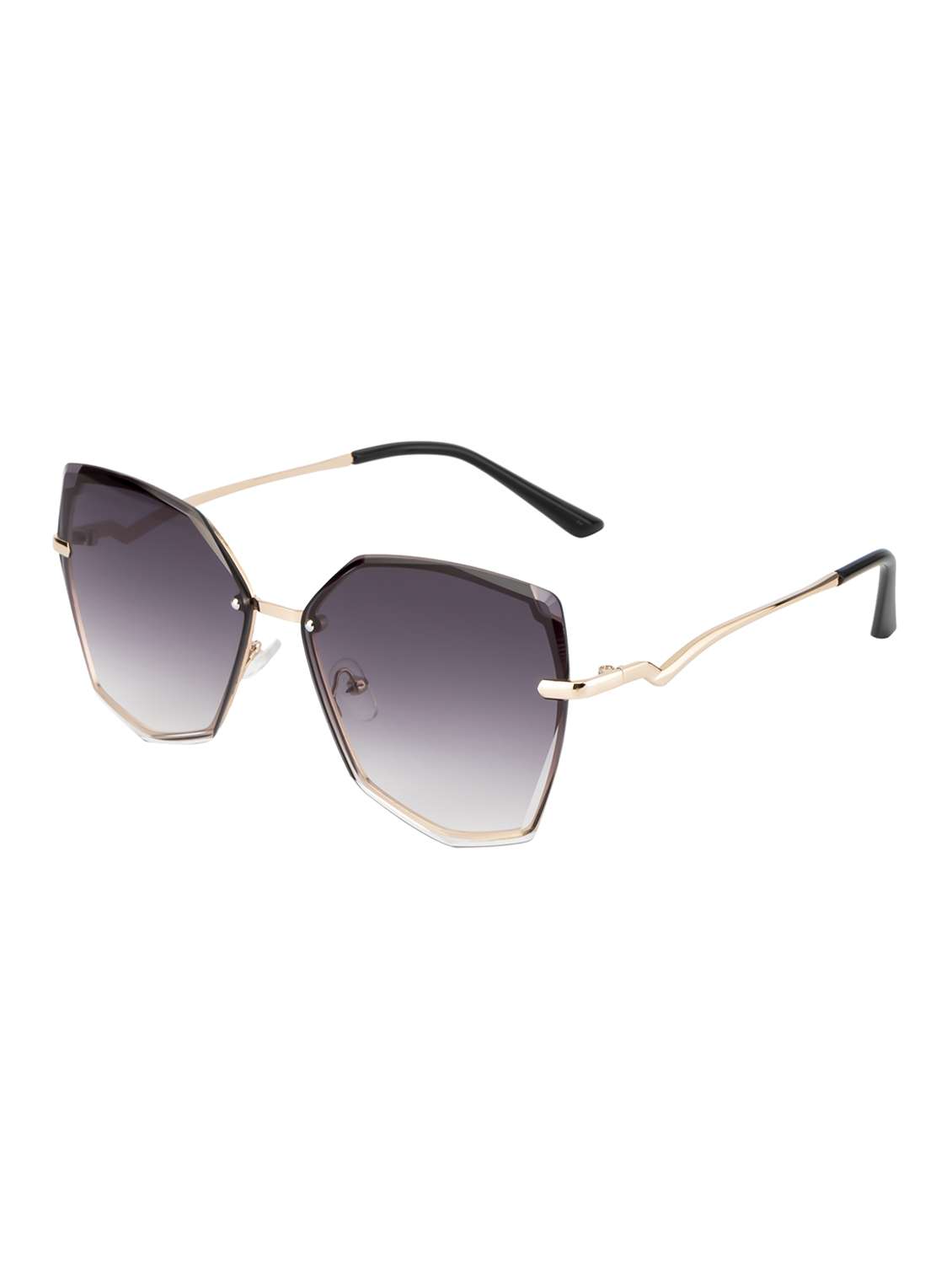 ted smith eyewear  |  rimless square stylish sunglasses |  uv protected | for  women - 22079445 -  Standard Image - 2