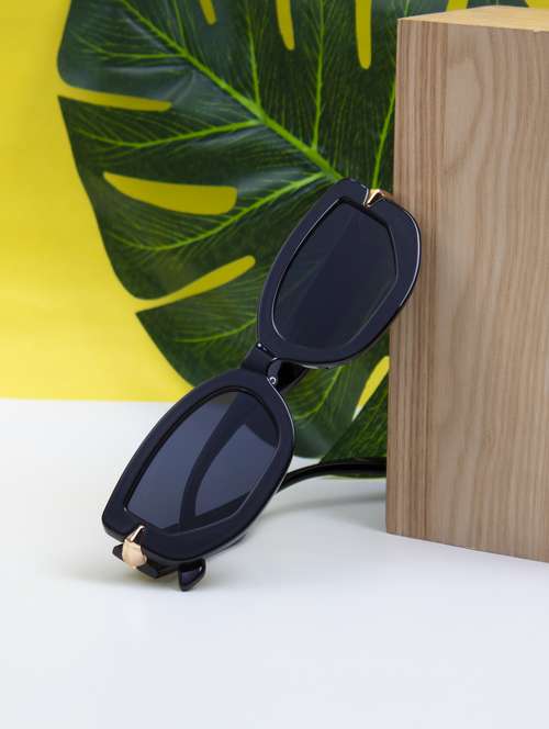 ted smith eyewear | full rim cateye stylish sunglasses | uv protected | for women - 22079447 - Standard Image - 0