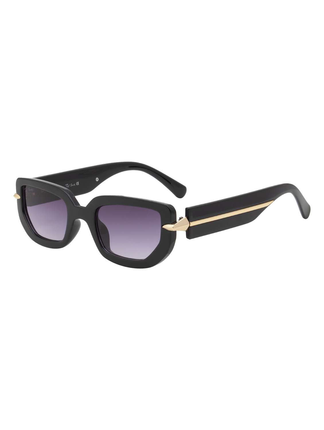 ted smith eyewear | full rim cateye stylish sunglasses | uv protected | for women - 22079448 - Standard Image - 2