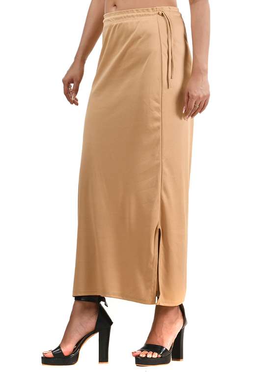 women solid mid rise saree shaper - 22079453 - Standard Image - 2