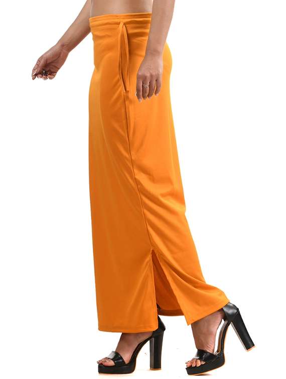 women solid mid rise saree shaper - 22079455 -  Standard Image - 2