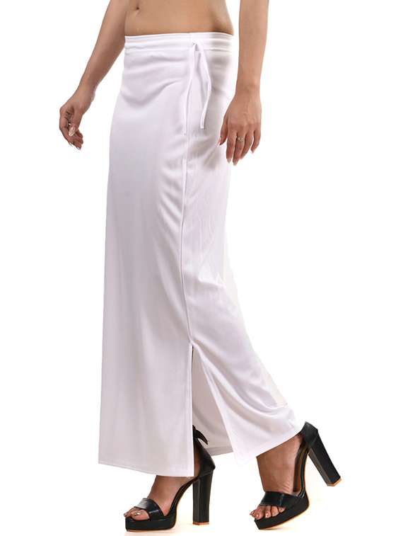 women solid mid rise saree shaper - 22079458 -  Standard Image - 2